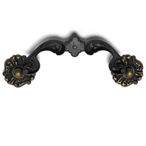 10 Pack 4.5 Inch Center To Center Bail Drawer Pull Antique Brass Swing Dresser Handle Vintage Style Zinc Alloy Hardware
