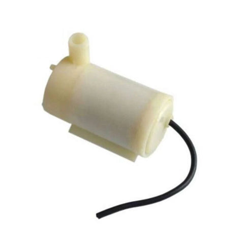 5 Piece Ultra Quiet Mini DC Submersible Water Pumps With Brushless Motor, 3 To 6 Volts, 120 Liters Per Hour, side view