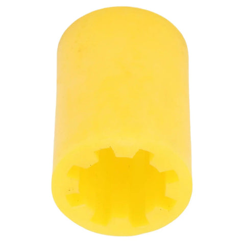 Yellow PU Vacuum Pump Flexible Coupler Replacement Part Made With Shock Absorbing PU For JB Industries DV Series
