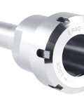 Fifteen Piece ER40 Precision Collet Set With R8 Bridgeport Shank Holder and Wrench for Milling and Drilling, close-up view