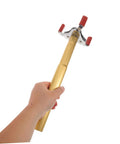 Slick Aluminum Alloy Ceiling Smoke Detector Puller With Heavy Duty Claw Head For Hassle Free Transducer Swaps, handheld view.
