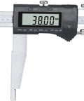 Digital Caliper 0-800mm/31.5 Inch with LCD display showing 38.00 mm measurement, designed for precise measuring.