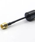 5.8GHz 2.5dBi RHCP FPV Antenna For RC Drones SMA MMCX 60mm Mini Antenna With 50 Ohm Impedance And VSWR Under 1.5 50W Max Power