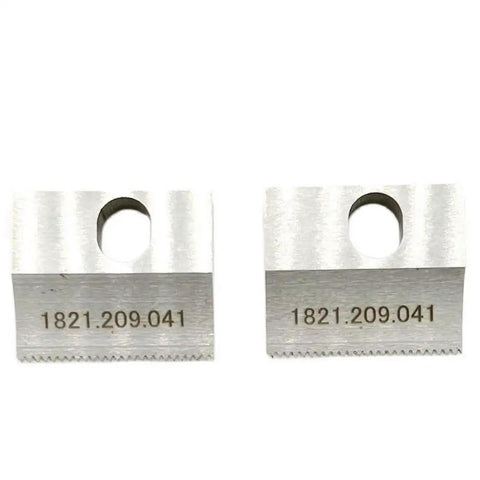 Spare Knife Cutter Blade 1821.209.041 For BXT3-19 And BXT3 Battery Powered Plastic Strapping Tool Replacement Part With OEM-Grade Precision Durable Steel Edge Easy Install Fits Like A Glove. Two steel replacement blades