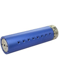 Rock Solid Pneumatic Slip Ring With Hollow Center 360 Degree Rotary Joint High Speed Multi Pipeline Connector in blue with 16 outlets.