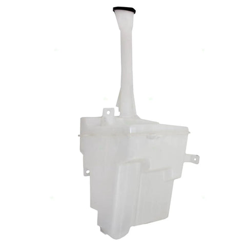 Direct-Fit Windshield Washer Reservoir Tank Assembly With Cap And Washer Pump Without Low Fluid Sensor For 2009-2013 Toyota Corolla And 2009-2012 Toyota Matrix Without Rear Wiper Aftermarket Replacement