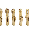 Top Tier 4 Sets Mini Drill Collet Brass Chucks Adapter Rotary Tool 4.2mm Shank, set of 10 brass collets for electric grinders.