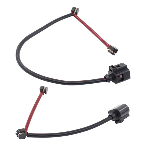 4 Piece Front And Rear Brake Pad Sensor Kit For Audi Q7 Porsche Cayenne And VW Touareg Replaces 11633003 11633004 0841539 0841540 Includes Front And Rear Wear Sensors