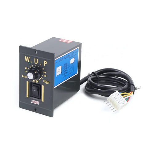 Control unit for 110V AC Gear Motor With Speed Controller, single-phase, variable speed, low noise, heavy duty, for industrial use.