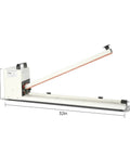 Impulse Heat Sealer For Bags Heavy Duty Sealing And Cutting Machine With 8mm Seal Width No Warmup Time Ready To Seal Right Away Lightweight Yet Tough