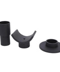 Beefed Up Bottle Jack Adapter Saddle 3 Inch Iron Lift Pad for One and a Half Inch Lifting Platforms components displayed