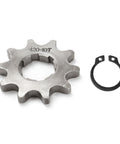 420 10 Tooth 17mm Chain Sprocket With Buckle For Dirt Bikes Go Karts ATVs Pit Bikes Mini Bikes Mopeds Quad ATVs Fits 50cc To 160cc Engines
