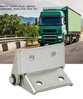 Built Tough Heavy Duty Stainless Steel Cabinet Door Hinge For Industrial Use with truck and road backdrop, corrosion resistant hardware