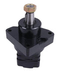 Hydraulic Drive Motor Wheel Motor 310545, black metal, mounted for Skyjack lifts SJIII 3215 and SJIII 3219, top view.