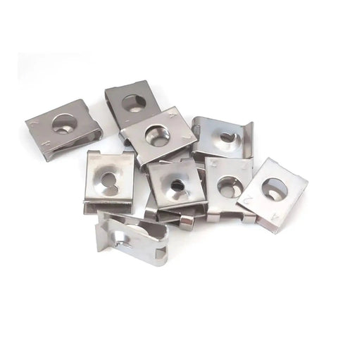 20 Pcs Stainless Steel Self Tapping Screws With U Type Clips For Auto Body Panels Tough As Nails Rustproof Retaining Fastener Kit