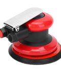 Five Inch Pneumatic Polisher With 10000 RPM No Load Speed Beast Air Powered Polishing Machine with red and black design
