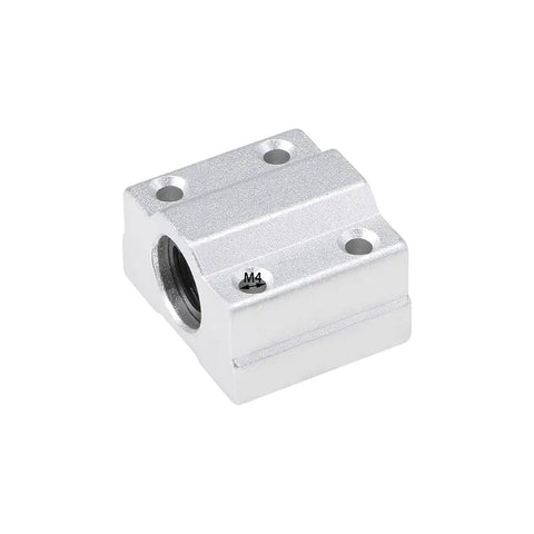 Badass 6 mm Linear Ball Bearing Slide Block With Rock Solid Aluminum Housing And Chrome Steel Bearings Powers Up Silky Smooth Motion for heavy duty gear.