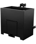 Three Point Hitch Ballast Box With 800 Lb Capacity And 2 Inch Quick Hitch Receiver, Sliding Front Door, Heavy Duty Counterweight