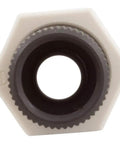 Connecting Nut Three Eighth Inch With One Quarter Inch Adapter Silver Finish Pro Grade Replacement Plumbing Fittings Pack Of 5.