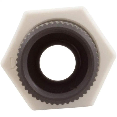 Connecting Nut Three Eighth Inch With One Quarter Inch Adapter Silver Finish Pro Grade Replacement Plumbing Fittings Pack Of 5.