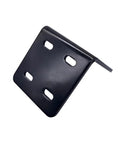 Beefy DC Motor Bracket And Steel Base For 750 755 795 7 Series Motors Electroplated Machine Base Support Frame For Fixed Installation And Vibration Free Mounting black steel bracket with slotted mounting holes