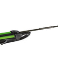 Beast Speargun for Spearfishing with 28mm aluminum barrel, 6.5mm Tahitian shaft, green elastics, stainless steel release system