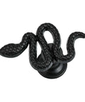 Snake Shaped Drawer Pulls Zinc Alloy Dresser Handles with animal theme, black finish, crafted in zinc alloy for cabinets and drawers