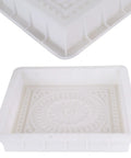 DIY Stepping Stone Molds For Concrete Stamp Set Reusable Plastic Molds For Patio Garden Path Walkway Pavers