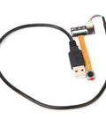 Genuinely Dope Plug N Play Usb Camera Module Featuring 5Mp Ov5640 Autofocus Wide Angle Lens with USB connector and flexible cable.