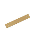 Ladera 5-1/16 Inch Center-To-Center Rectangle Champagne Bronze Cabinet Pull Backplate for Drawers and Doors, Zinc Construction