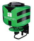 Vehicle Spreader With Adjustable Feed Rate And Universal Attachment For Trucks And Off Road Rigs, 125Lb Hopper