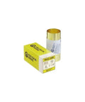 Brass Shim Stock 6 Inch By 100 Inch Roll 260 Alloy Brass 0.02 Inch Thick with packaging showing clear material type and thickness markings.
