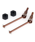 Arrma RC Car Upgrade Drive Shafts And Wheel Hexes Set Hardened Steel Front And Rear For Granite Typhon Grom 1 14 1 18 Scale