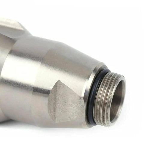 Close-up of stainless steel aftermarket airless paint pump replacement for 695 795 Ultra Max II GMAX 3900 sprayers.