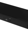 Dope One U Rack Mount Storage Enclosure With Dual Bay Ssd And Hdd Usb 3 1 Gen Ii Ten Gbps Hardware Raid Zero One Jbod Span Up To 800 Mb Sec Fast Plug And Play Server Rack Rig Gear in black metal finish.
