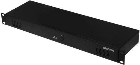 Dope One U Rack Mount Storage Enclosure With Dual Bay Ssd And Hdd Usb 3 1 Gen Ii Ten Gbps Hardware Raid Zero One Jbod Span Up To 800 Mb Sec Fast Plug And Play Server Rack Rig Gear in black metal finish.