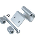Heavy Duty Electric Instrument Box Hinges for Cabinet Installations and Power Case Fittings shown in metal components