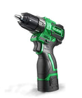 Heavy Duty Brushless Impact Wrench 16 Volt Cordless Power Tool Crushing 380 Nm Torque with sleek green design and ergonomic grip