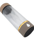 Keep It Fresh And Locked In With This Portable Hydrogen Water Bottle Featuring USB Rechargeable Tech And Stainless Steel Build For Antioxidant Rich Hydration At The Gym Or Office All Day Long.