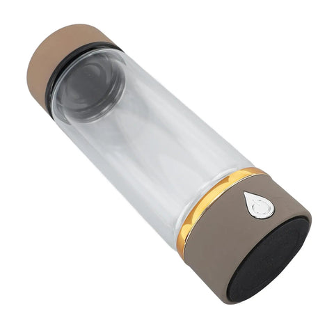 Keep It Fresh And Locked In With This Portable Hydrogen Water Bottle Featuring USB Rechargeable Tech And Stainless Steel Build For Antioxidant Rich Hydration At The Gym Or Office All Day Long.