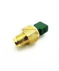 Engine Water Temperature Sensor For 403C-11 403C-15 404C-22 Industrial Equipment Aftermarket Part 385720480 threaded brass sensor with green connector