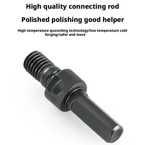 Conversion Angle Grinding Adapter Connecting Rod Kit For Electric Drill Grinders single adapter with metal nut and shank