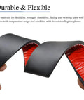 Adhesive Backed Neoprene Rubber Strips For DIY Gaskets And Seals, Heavy Duty Self Adhesive Sheets bending demonstration