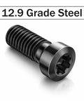 5 Pack Scope Mounting Screws Set For Rifles With #6-48 And #8-40, Black Oxide Hardened Grade 12.9 Steel, Torx Star Drive T15