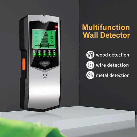 Heavy Duty Stud Finder Wall Scanner With 5 In 1 Smart Sensor Dead Nuts Accurate Live Wire Wood Metal Detection Tracks Smoothly Through Drywall Floors Ceilings No Sweat Setup For Hardworking Contractors And Weekend Warriors