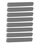 Eight Piece Go Kart Woodruff Key Set 6mm x 6mm x 60mm Axle Keys For Racing And DIY Maintenance Durable Steel Shaft Pin