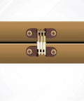 0 To 180 Degree Cross Hinge Plastic Folding Barrel Invisible Hinge 6 Pieces Brown for cabinets and boxes, side view