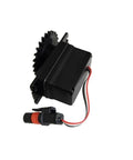 Hardcore T50 Agras Spreader Servo Replacement With Serious High Torque Output And Sealed Weatherproof Housing For Farm Drones showing servo with metal gears.