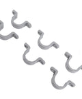 30 Pack Badass PVC Electrical Wire Connectors With Oil Resistant Groove Lock Design Quick Splice Terminal Splices Durable Insulated Cable Joints For Straight Up Wiring Jobs, gray splice connectors displaying multiple angles.