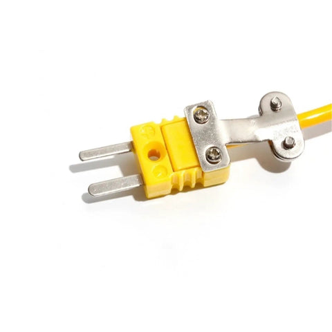 Top Shelf Square Magnetic Thermocouple K Type Yellow Temperature Probe For Industrial Bearing Instruments Rock Solid Heat Resistant Plug And Play Temp Sensor Gauge
